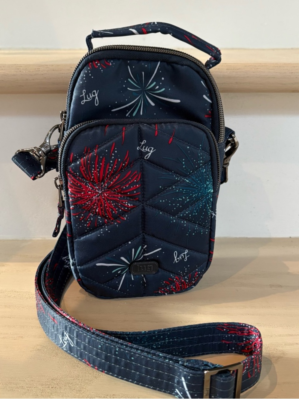 LUG | Skeeter Mini 2 Crossbody Bag | Fireworks Navy